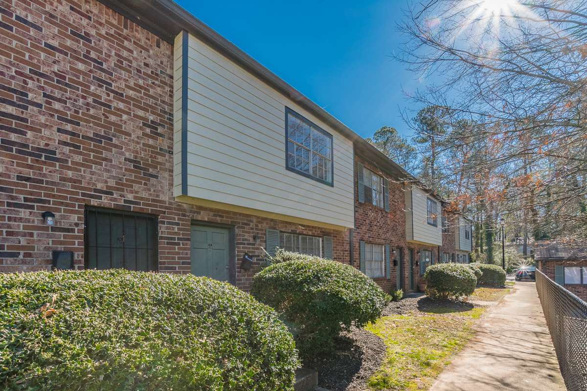 exterior townhomes