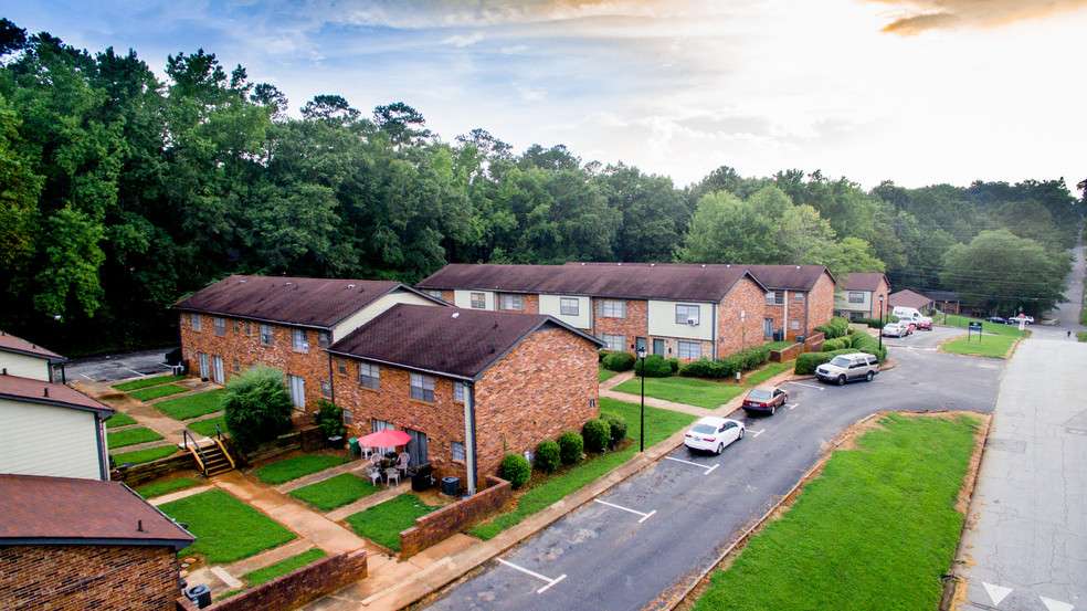 aerial apartment view